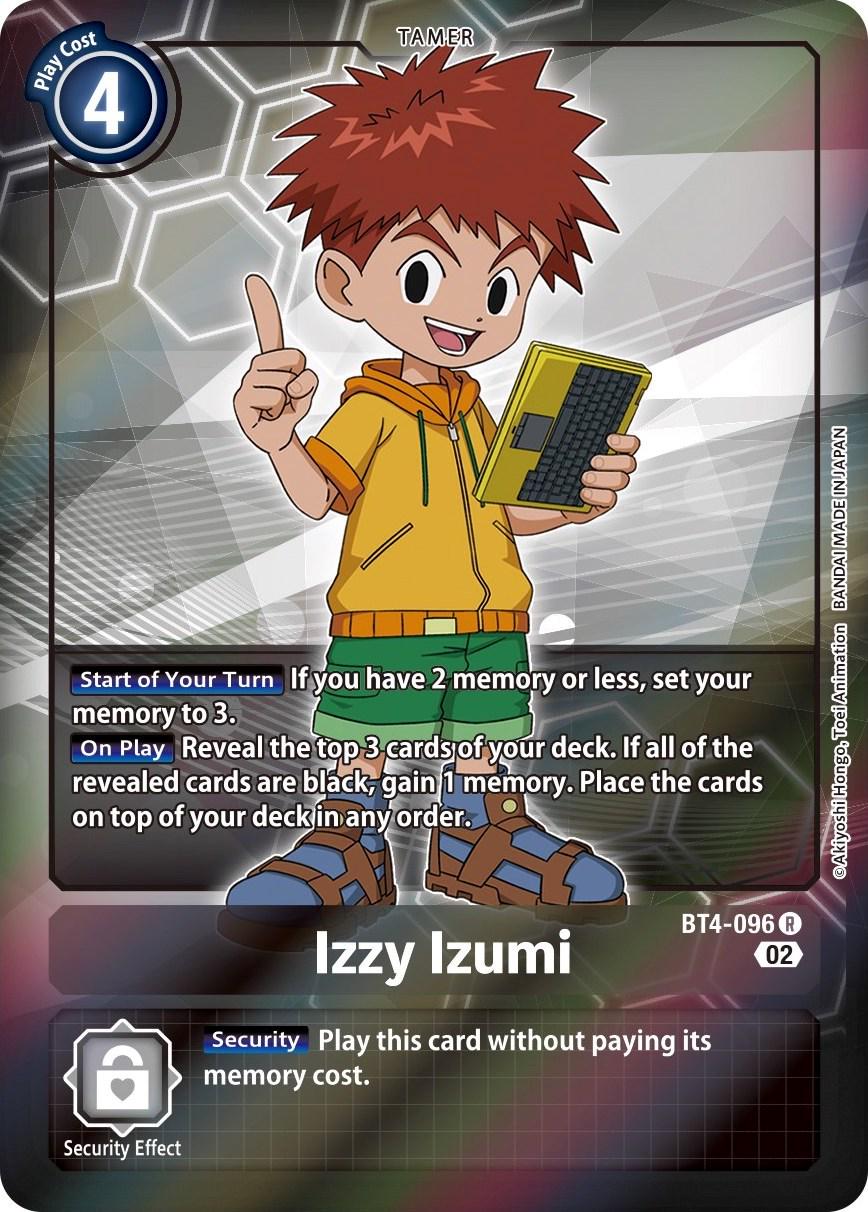 Izzy Izumi [Alternate Art Foil] #BT4-096