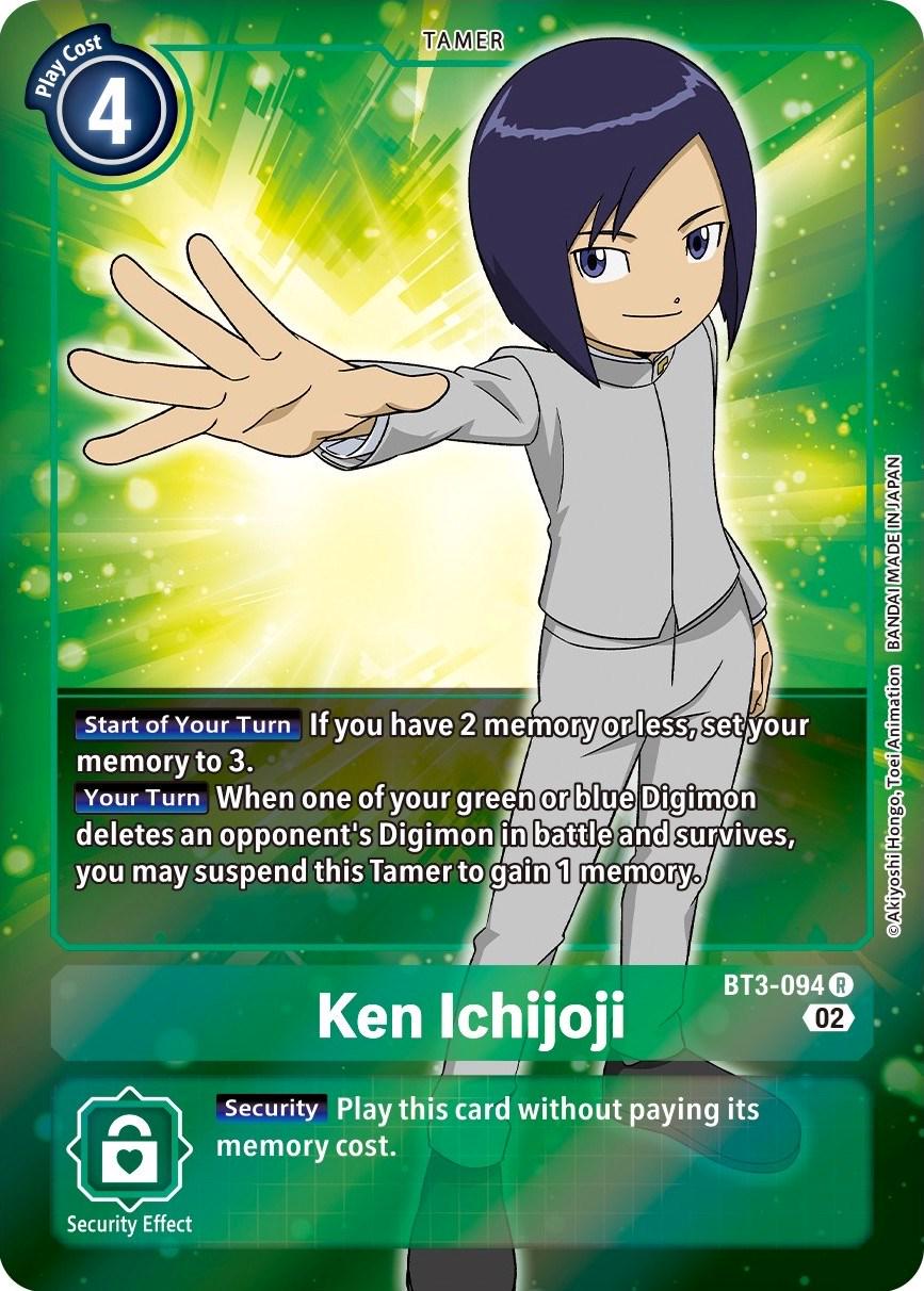 Ken Ichijoji [Alternate Art Foil] #BT3-094