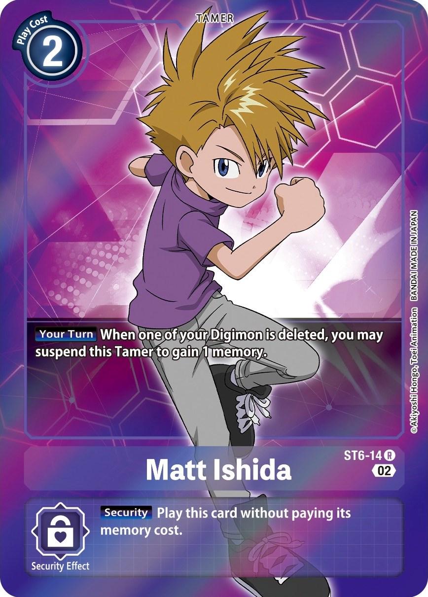 Matt Ishida [Alternate Art Foil] #ST6-14