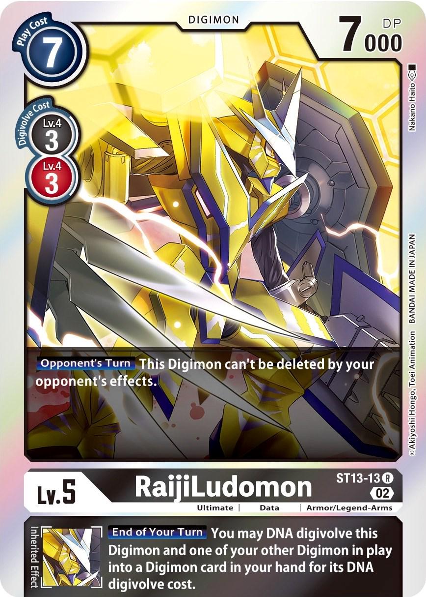 RaijiLudomon [Foil] #ST13-13