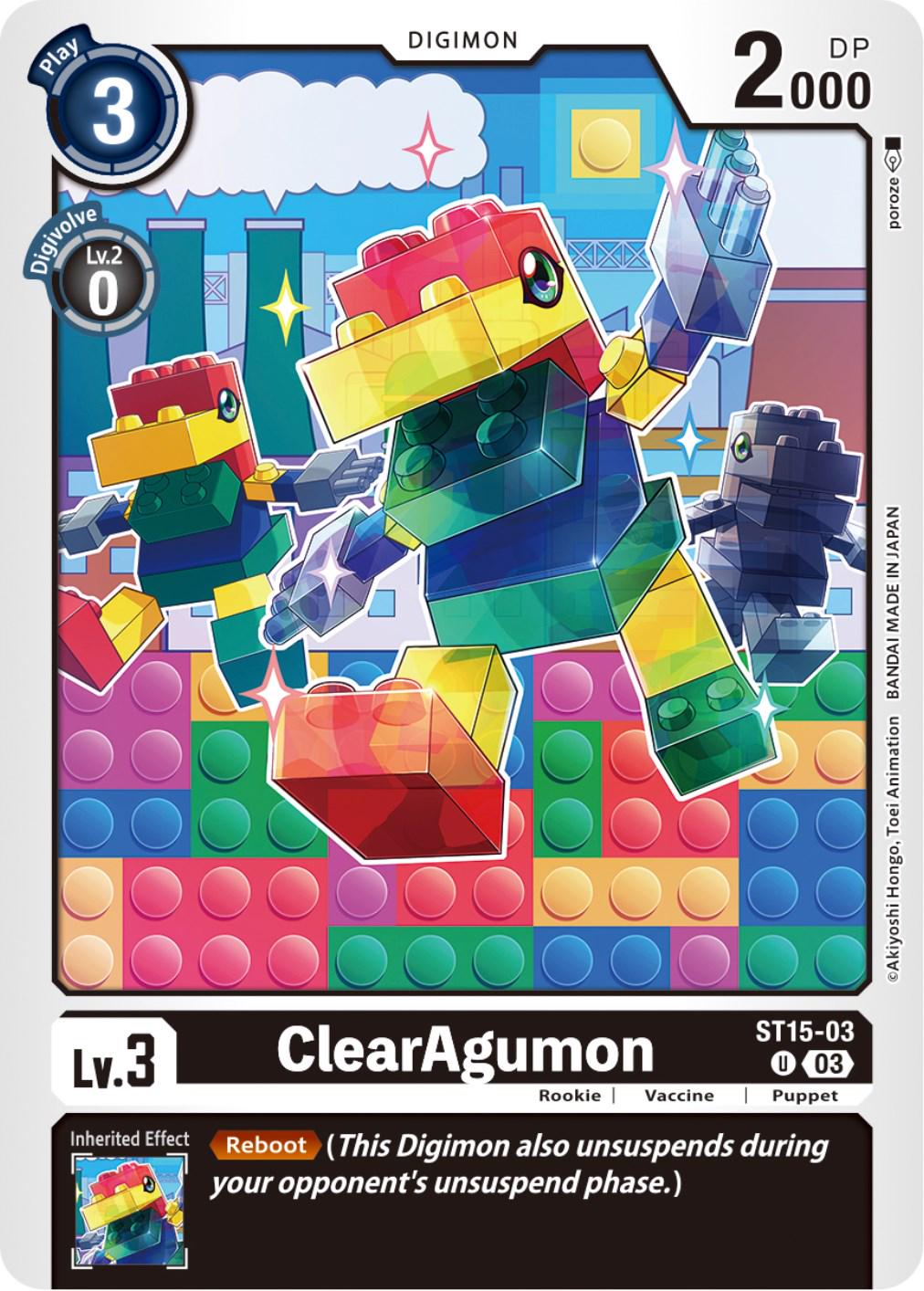 ClearAgumon #ST15-03