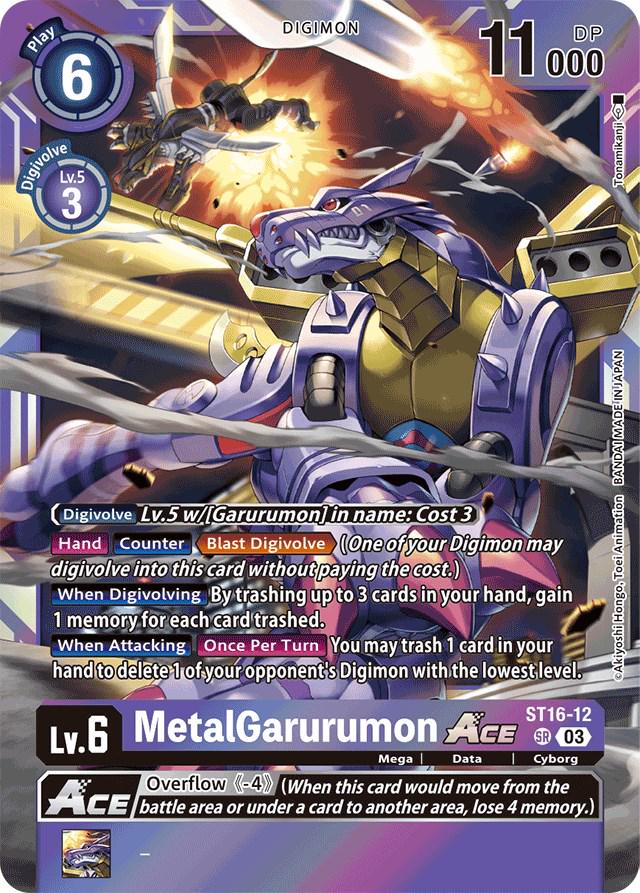 MetalGarurumon ACE [Foil] #ST16-12