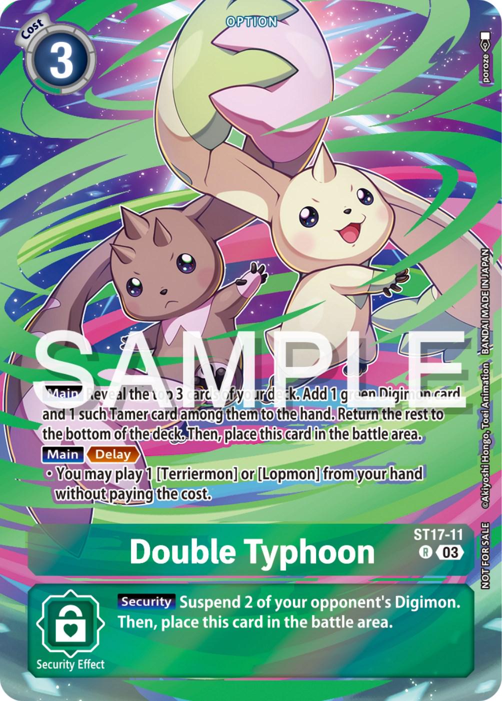 Double Typhoon [Spring Break Event Foil] #ST17-11