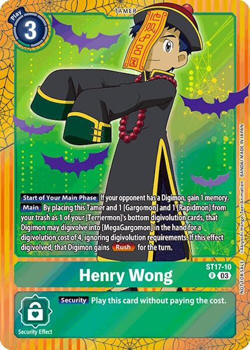 Henry Wong [Halloween Event Foil] #ST17-10