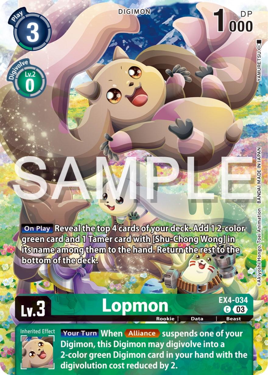 Lopmon [Bonus Pack Foil] #EX4-034