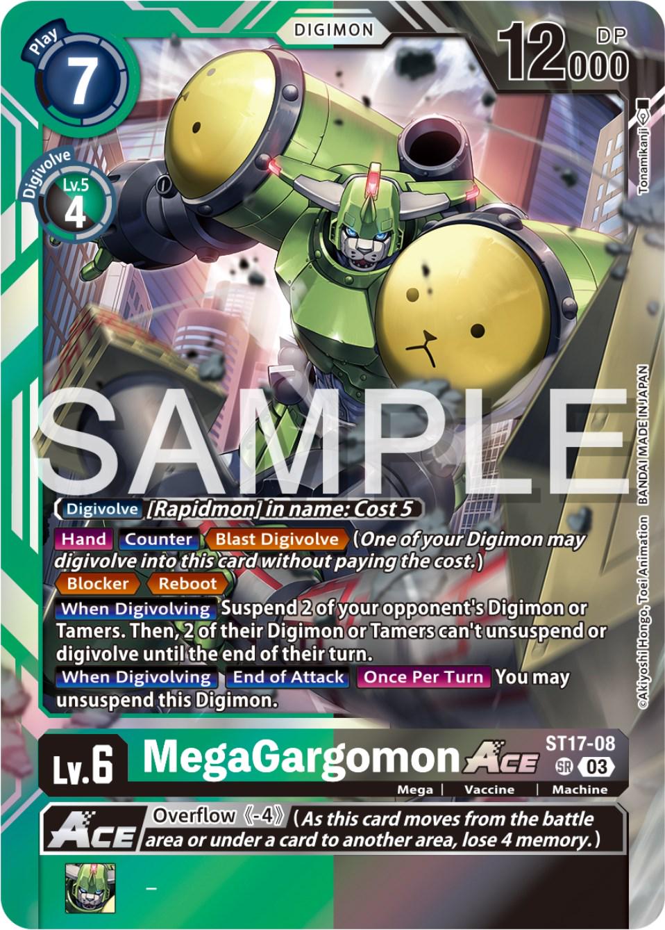 MegaGargomon ACE [Foil] #ST17-08