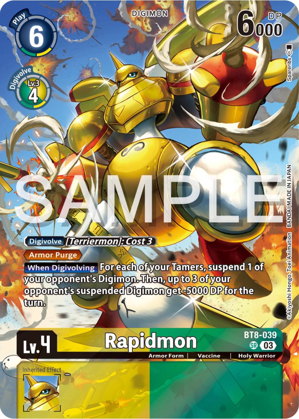 Rapidmon [Bonus Pack Foil] #BT8-039