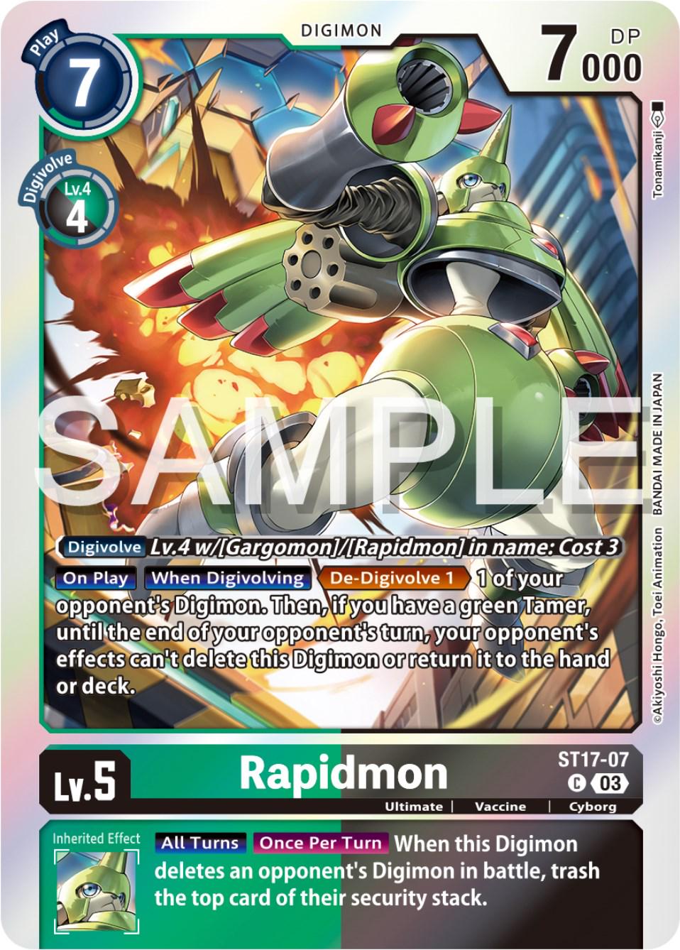 Rapidmon [Foil] #ST17-07