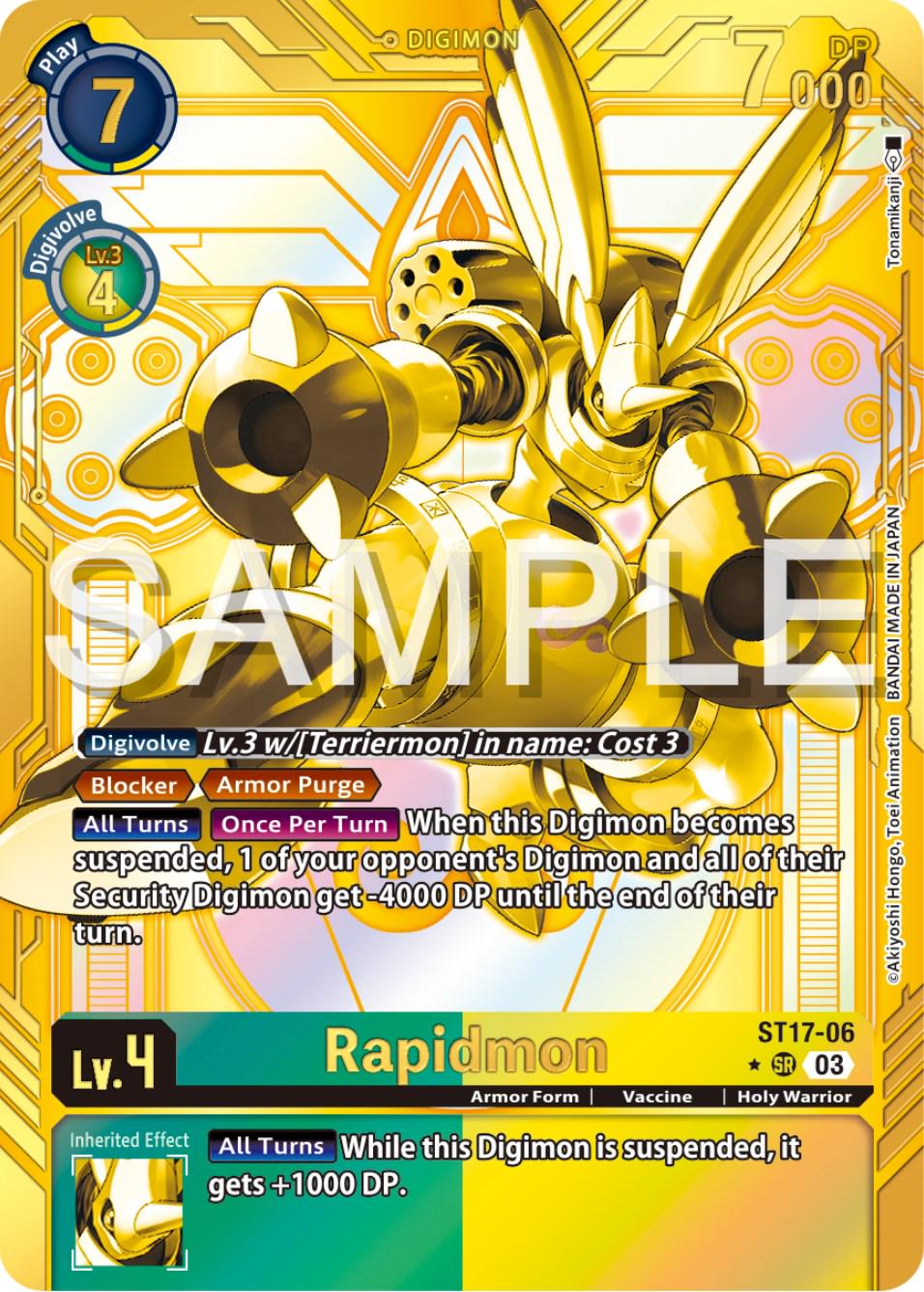 Rapidmon [Gold Foil] #ST17-06