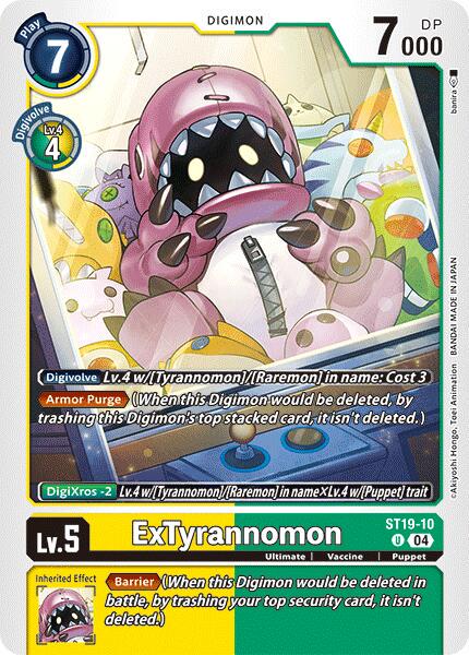 ExTyrannomon #ST19-10