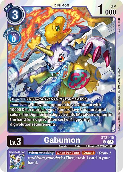 Gabumon [Foil] #ST21-10
