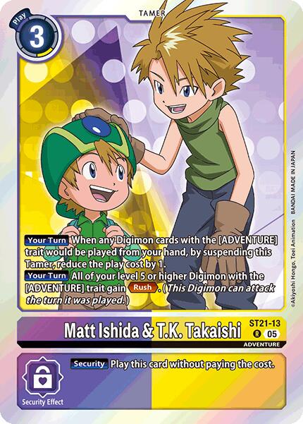 Matt Ishida & T.K. Takaishi [Foil] #ST21-13