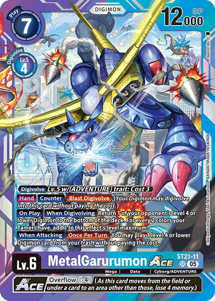MetalGarurumon ACE [Foil] #ST21-11