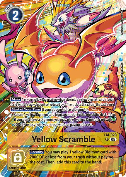 Yellow Scramble [Alternate Art Foil] #LM-029 P