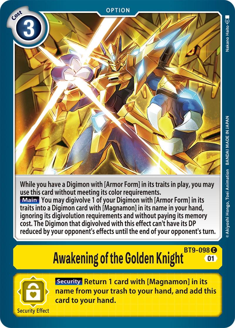 Awakening of the Golden Knight #BT9-098