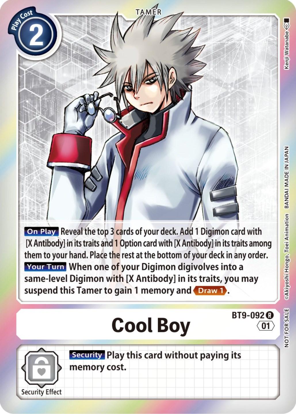 Cool Boy [Event Pack Foil] #BT9-092
