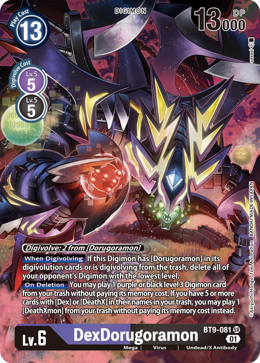 DexDorugoramon [Alternate Art Foil] #BT9-081