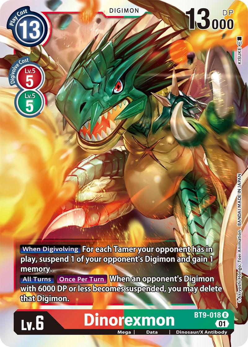 Dinorexmon [Foil] #BT9-018