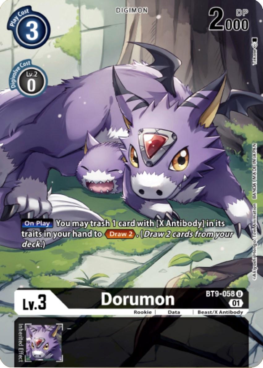 Dorumon [Digimon Royal Knights Card Set Foil] #BT9-058