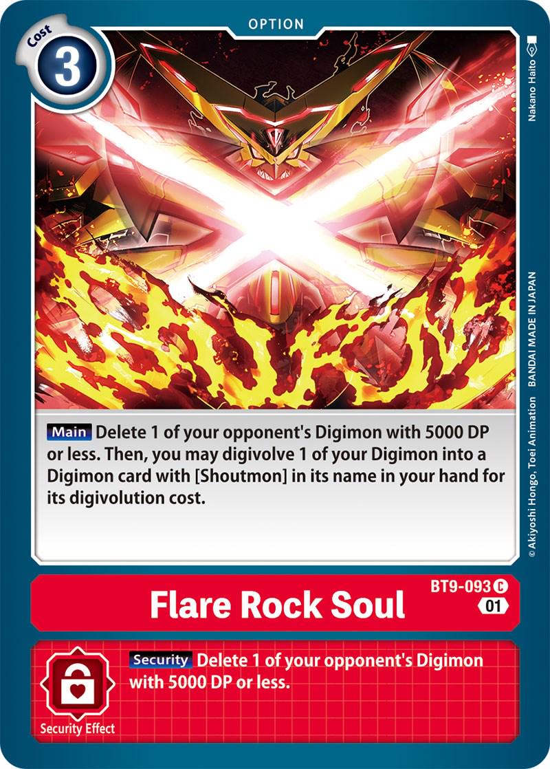 Flare Rock Soul #BT9-093