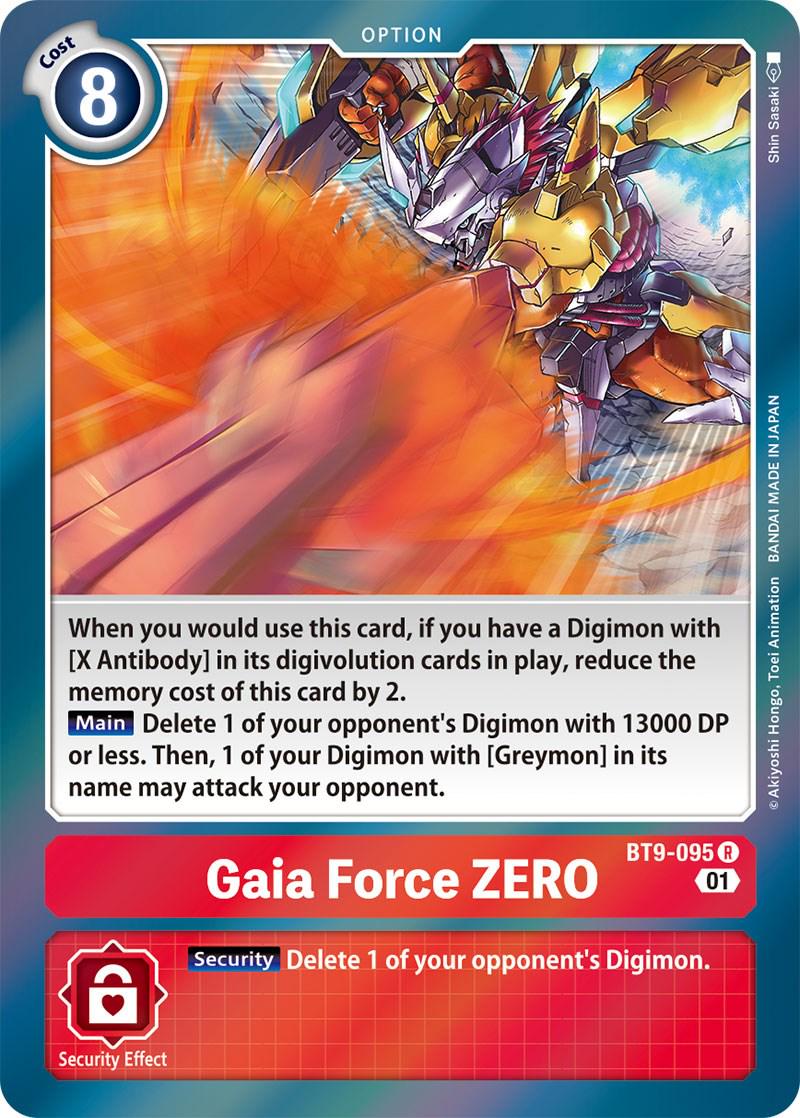 Gaia Force ZERO [Foil] #BT9-095