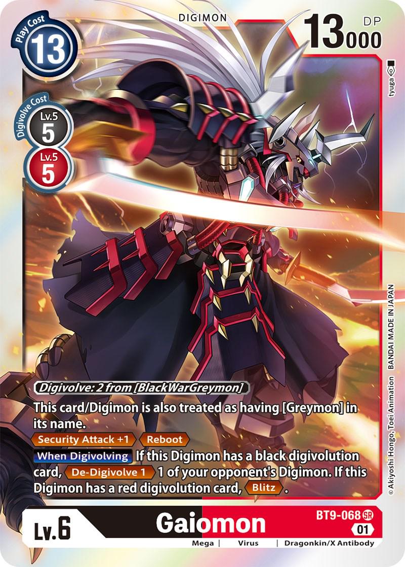 Gaiomon [Foil] #BT9-068