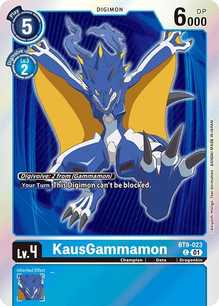 KausGammamon [Double Pack Foil] #BT9-023