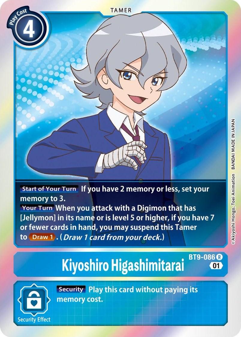 Kiyoshiro Higashimitarai [Foil] #BT9-086