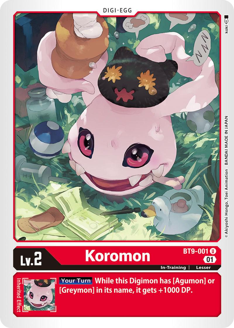 Koromon #BT9-001