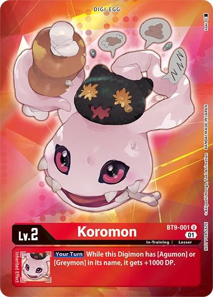 Koromon [Box Topper Foil] #BT9-001
