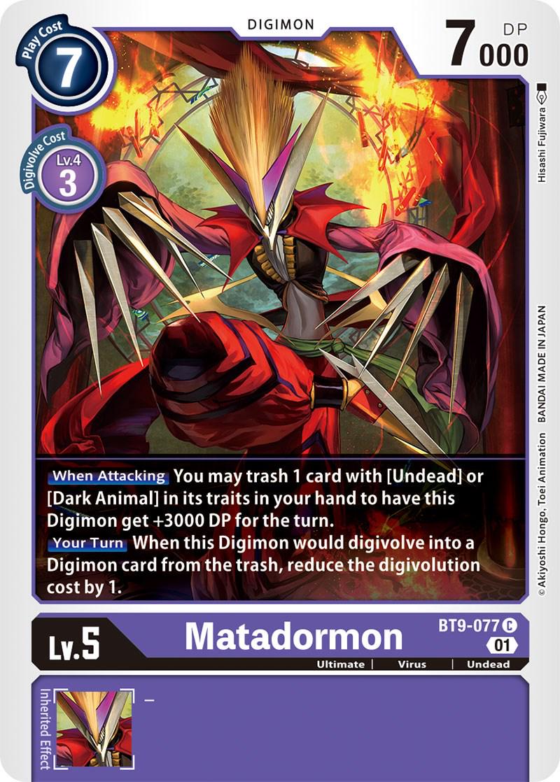 Matadormon #BT9-077