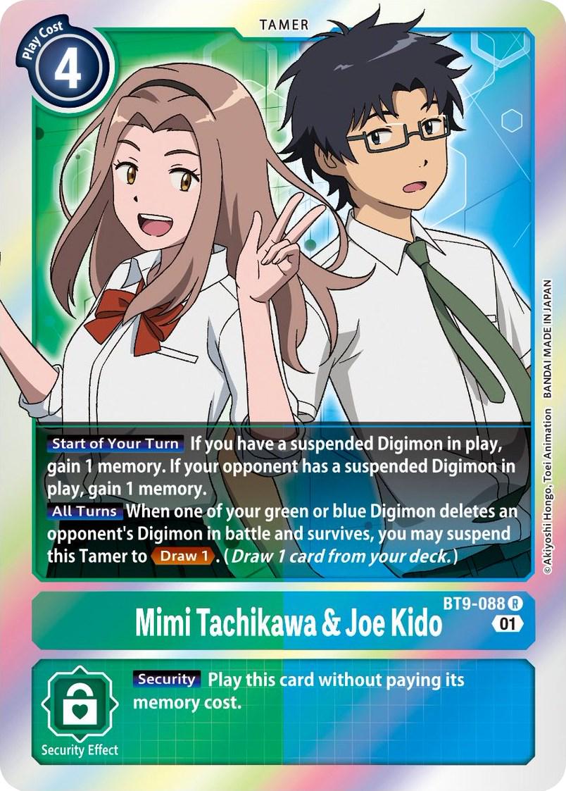 Mimi Tachikawa & Joe Kido [Foil] #BT9-088