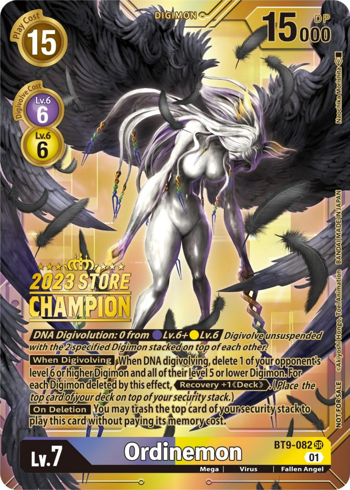 Ordinemon [Store Champion Foil] #BT9-082