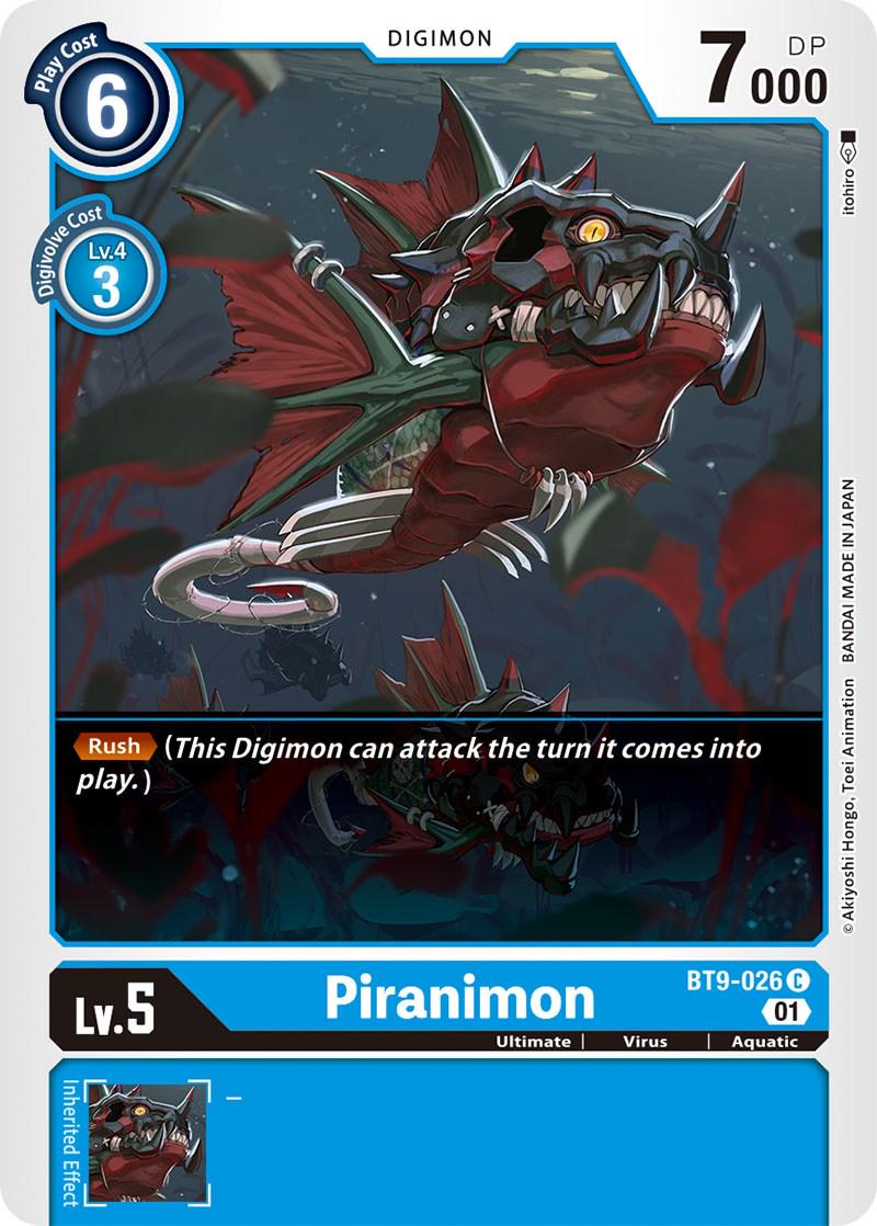 Piranimon #BT9-026