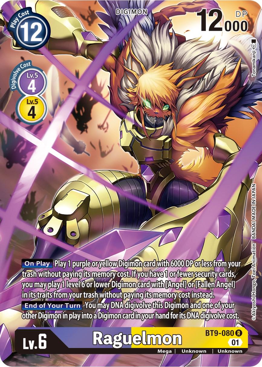 Raguelmon [Alternate Art Foil] #BT9-080