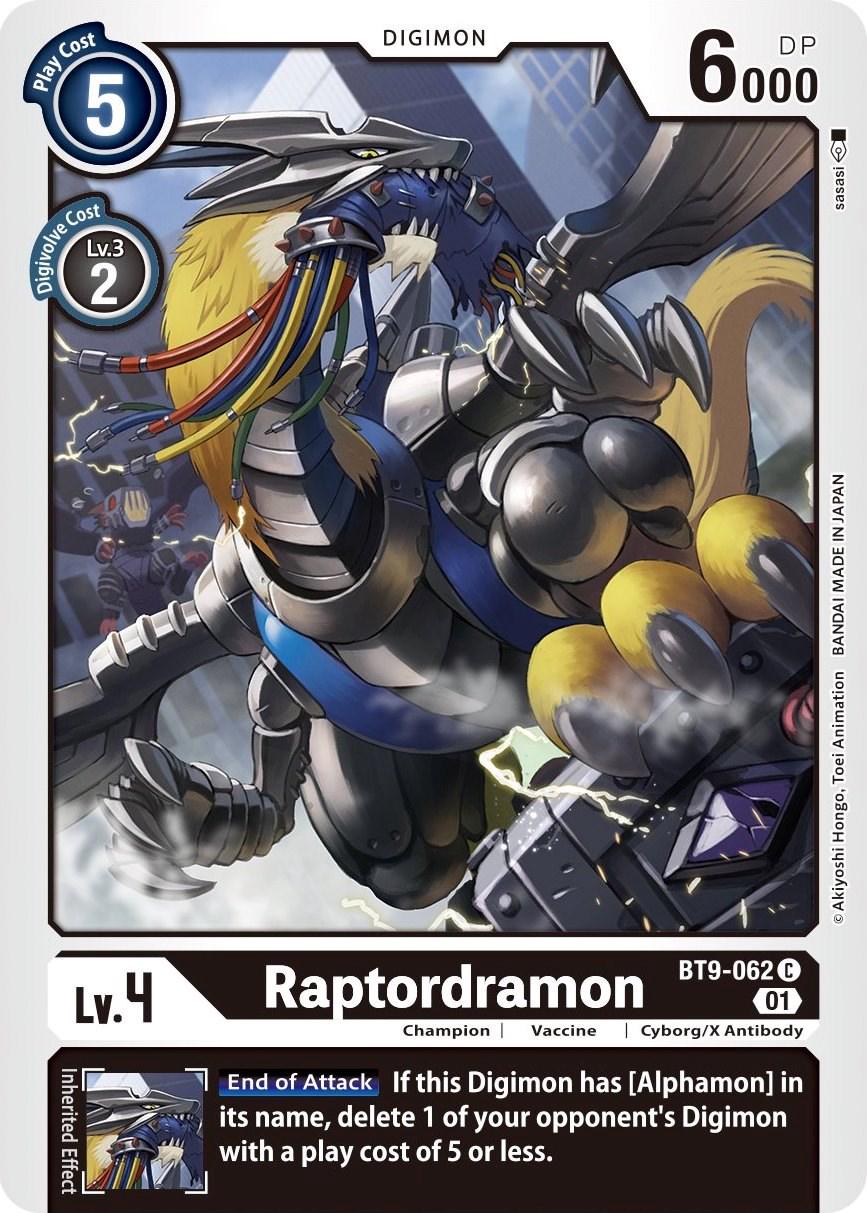 Raptordramon #BT9-062