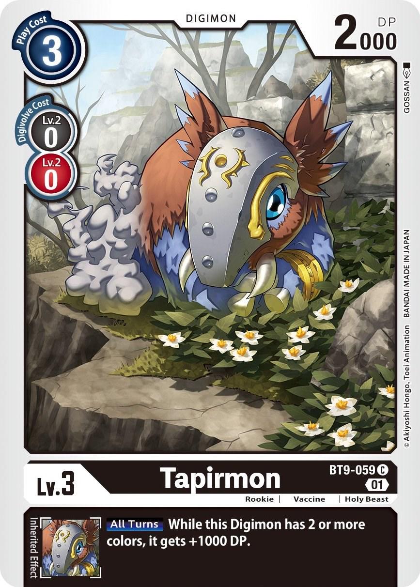 Tapirmon #BT9-059