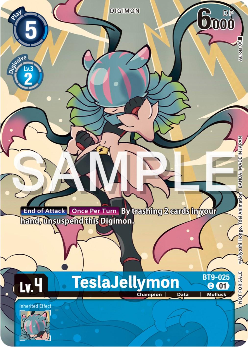 TeslaJellymon [Illustration Competition Pack] #BT9-025