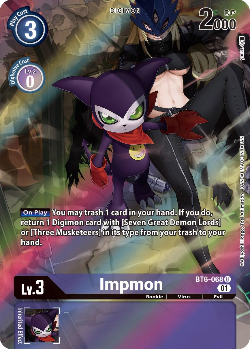 Impmon [Alternate Art] #BT6-068