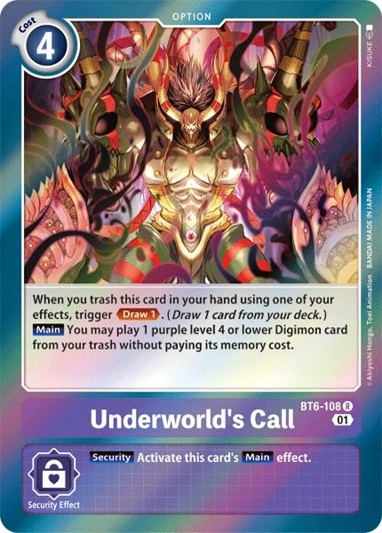 Underworld's Call #BT6-108
