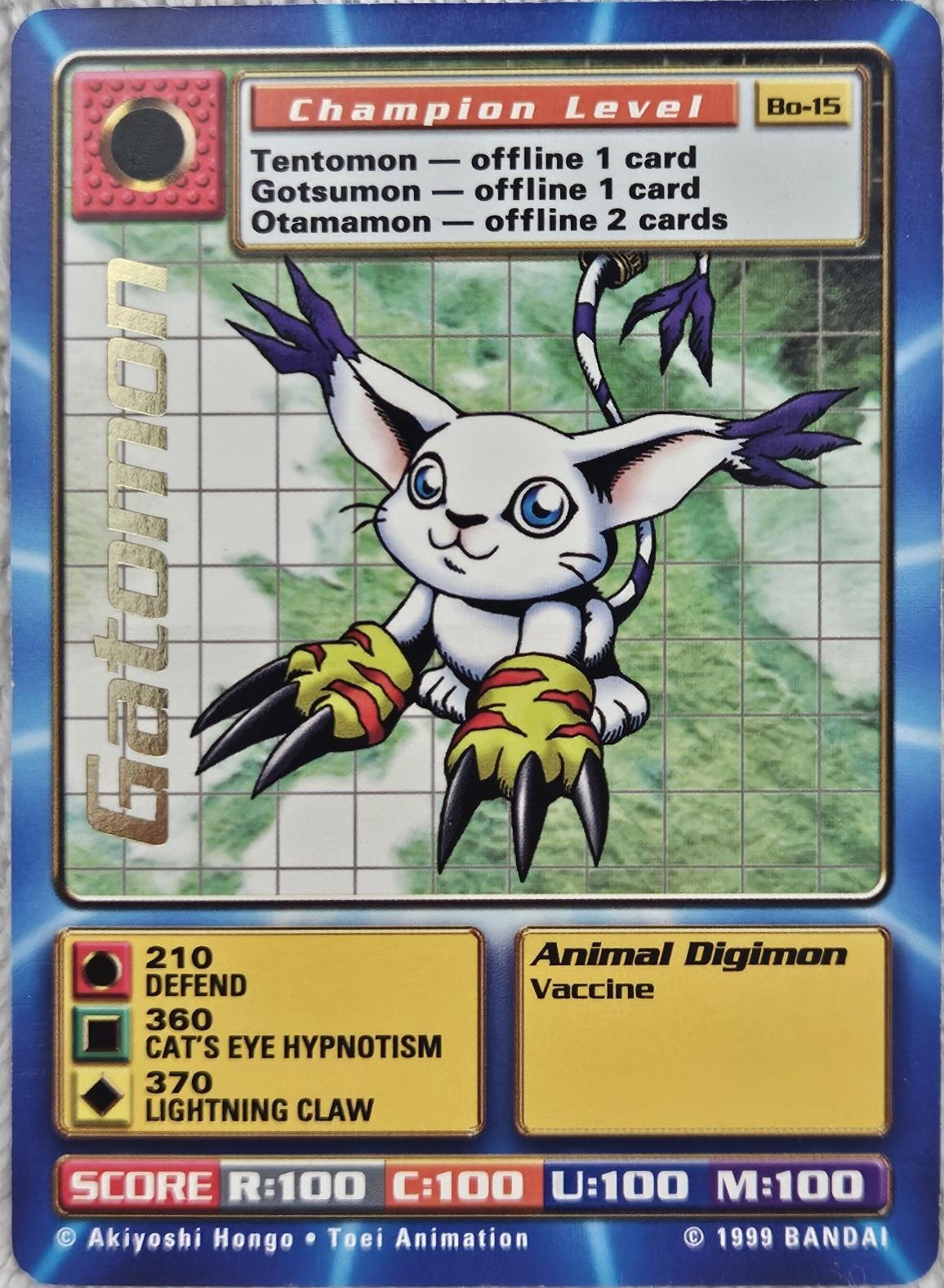 Gatomon #BO-15