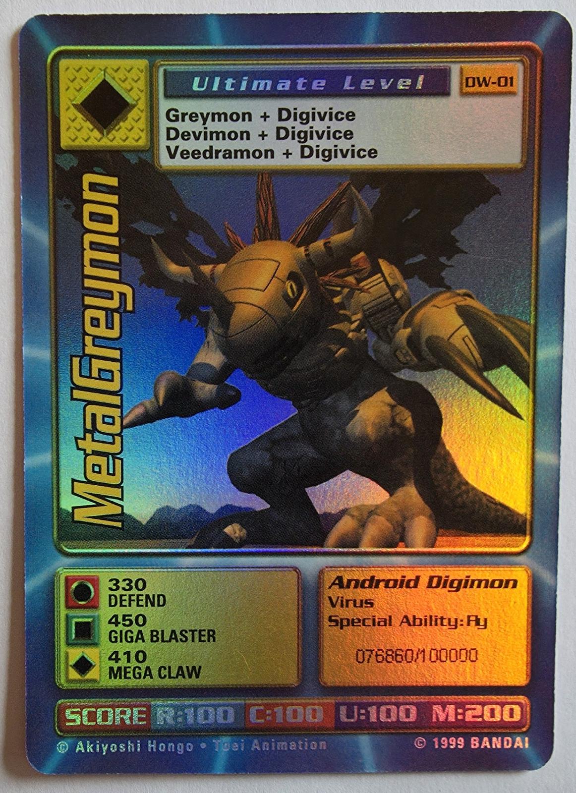 MetalGreymon [Playstation] #DW-01