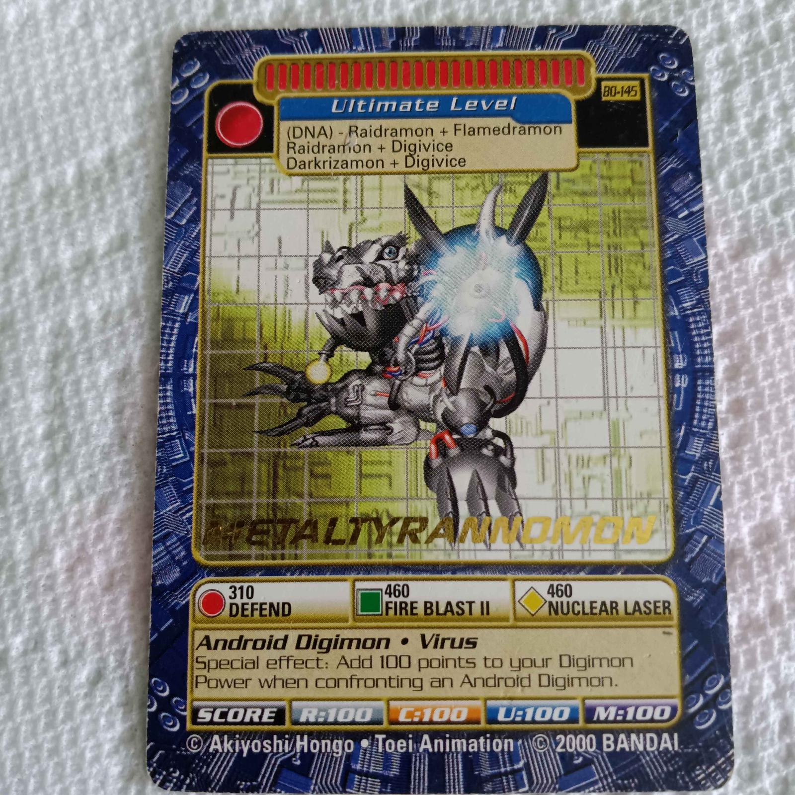 MetalTyrannomon #BO-145