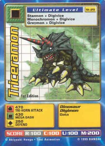Triceramon #ST-29
