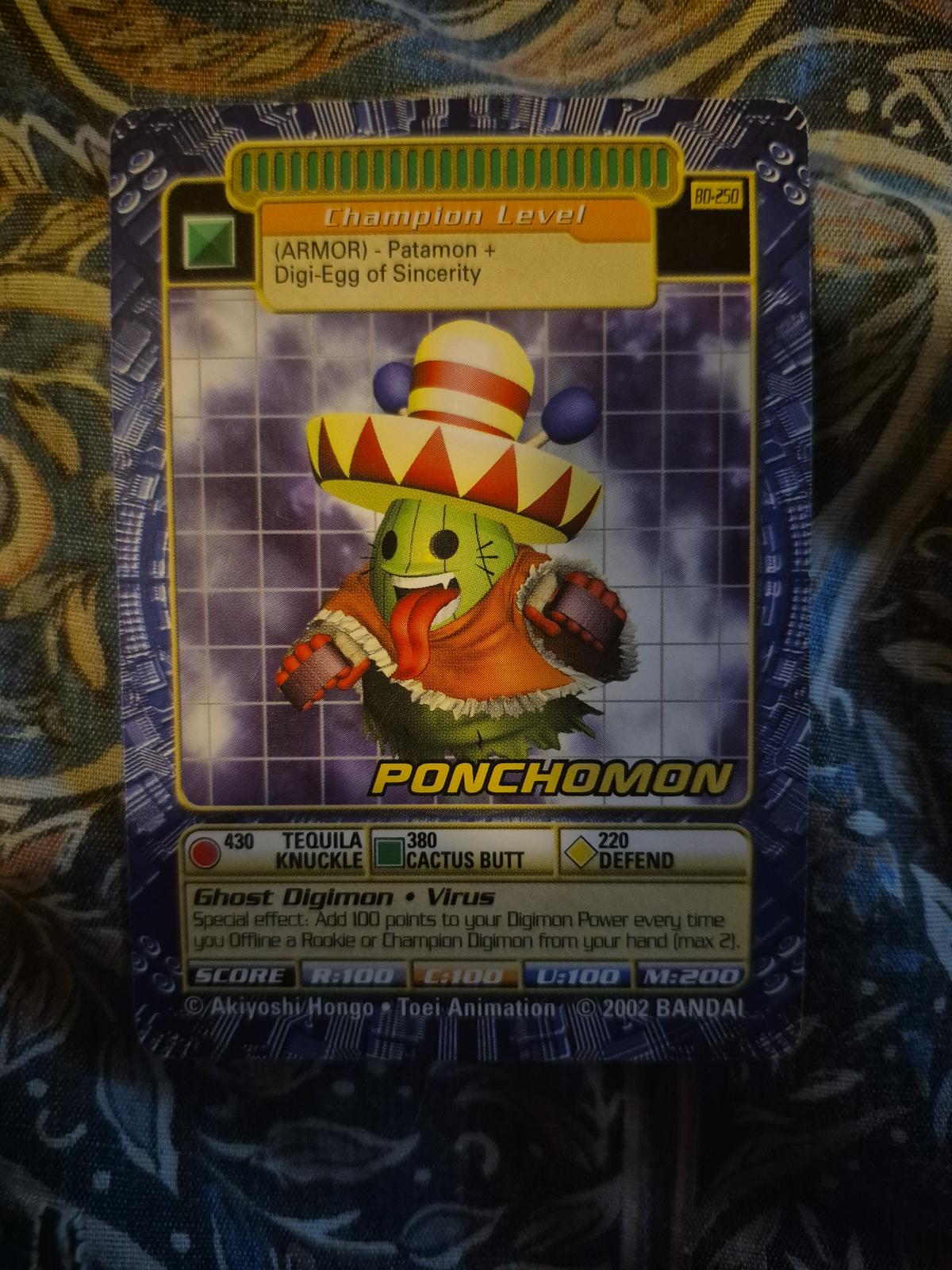 Ponchomon #BO-250