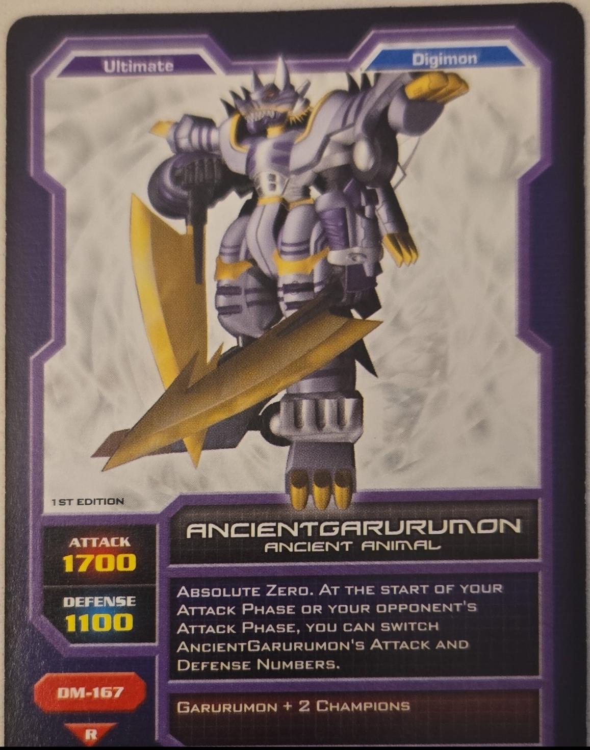 AncientGarurumon #DM-167