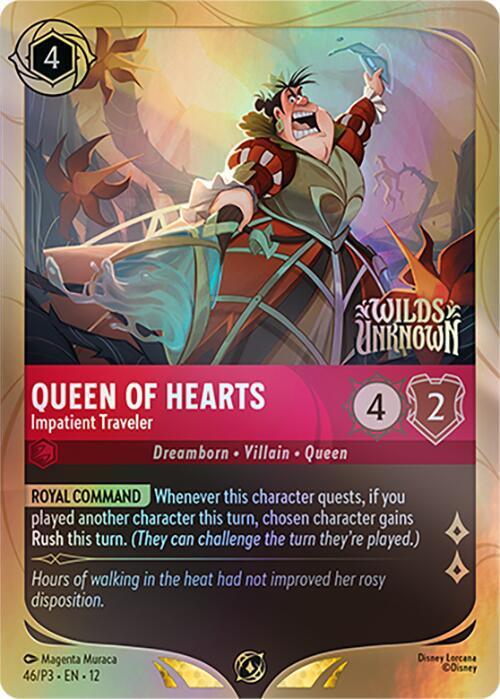 Queen Of Hearts - Impatient Traveler #46/P3