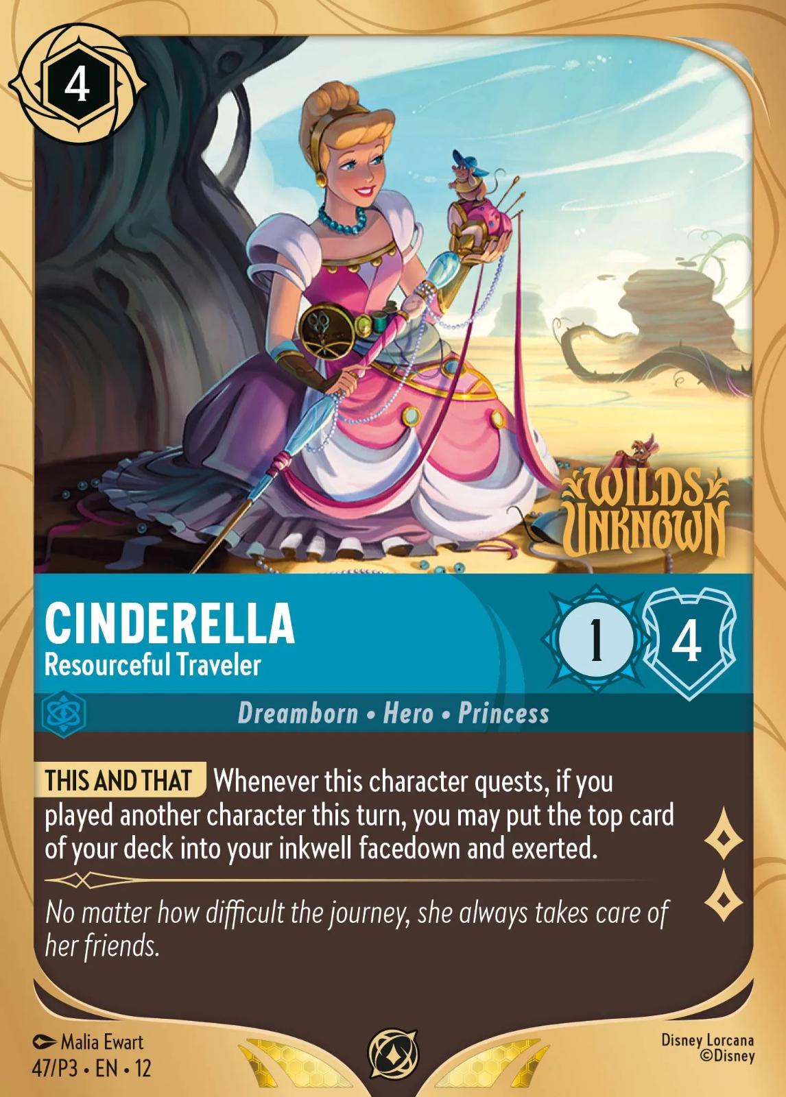 Cinderella - Resourceful Traveler #47/P3