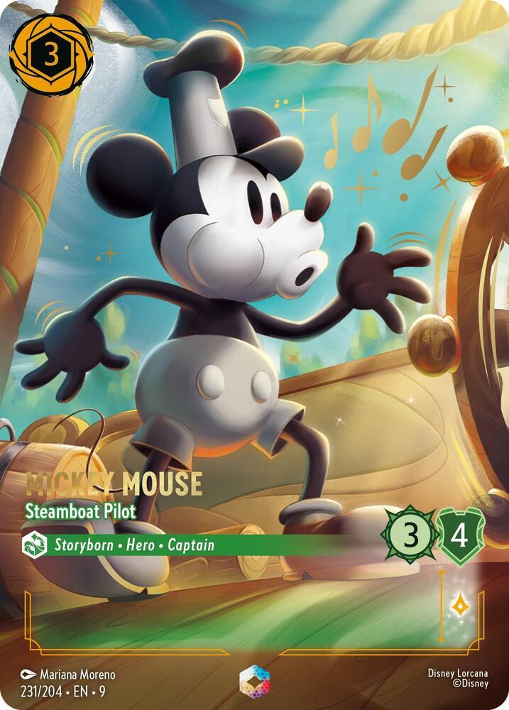 Mickey Mouse - Steamboat Pilot #231