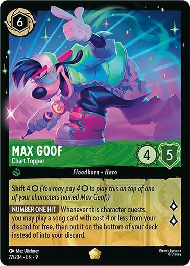 Max Goof - Chart Topper [Foil] #77